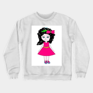 A girl Crewneck Sweatshirt